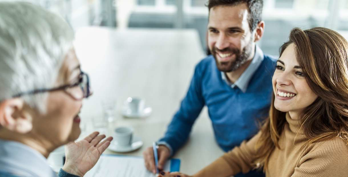 Employees going through a guided enrollment with their employer.