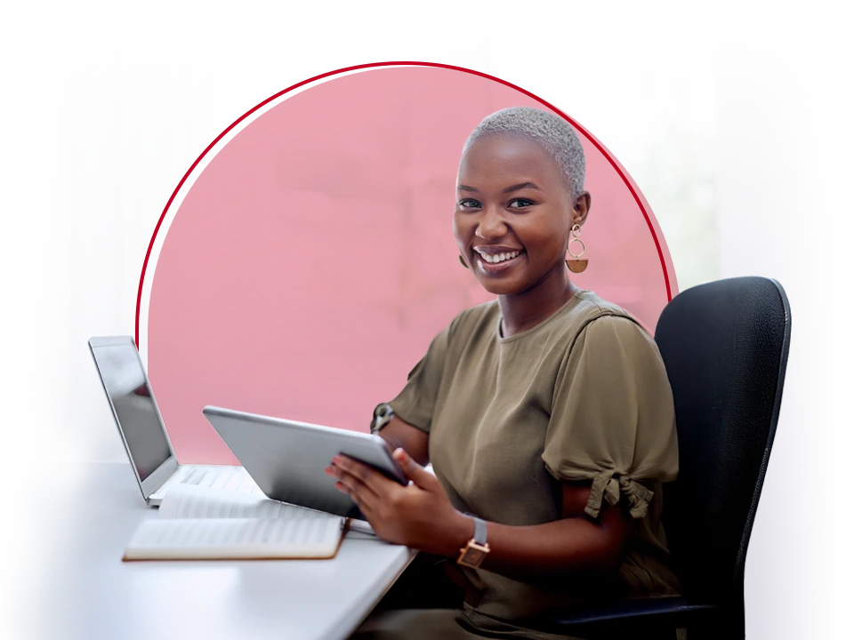 AFenroll system example on desktop and mobile.