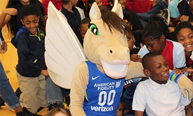 Dallas Wings Mascot
