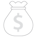 Icon for money saving